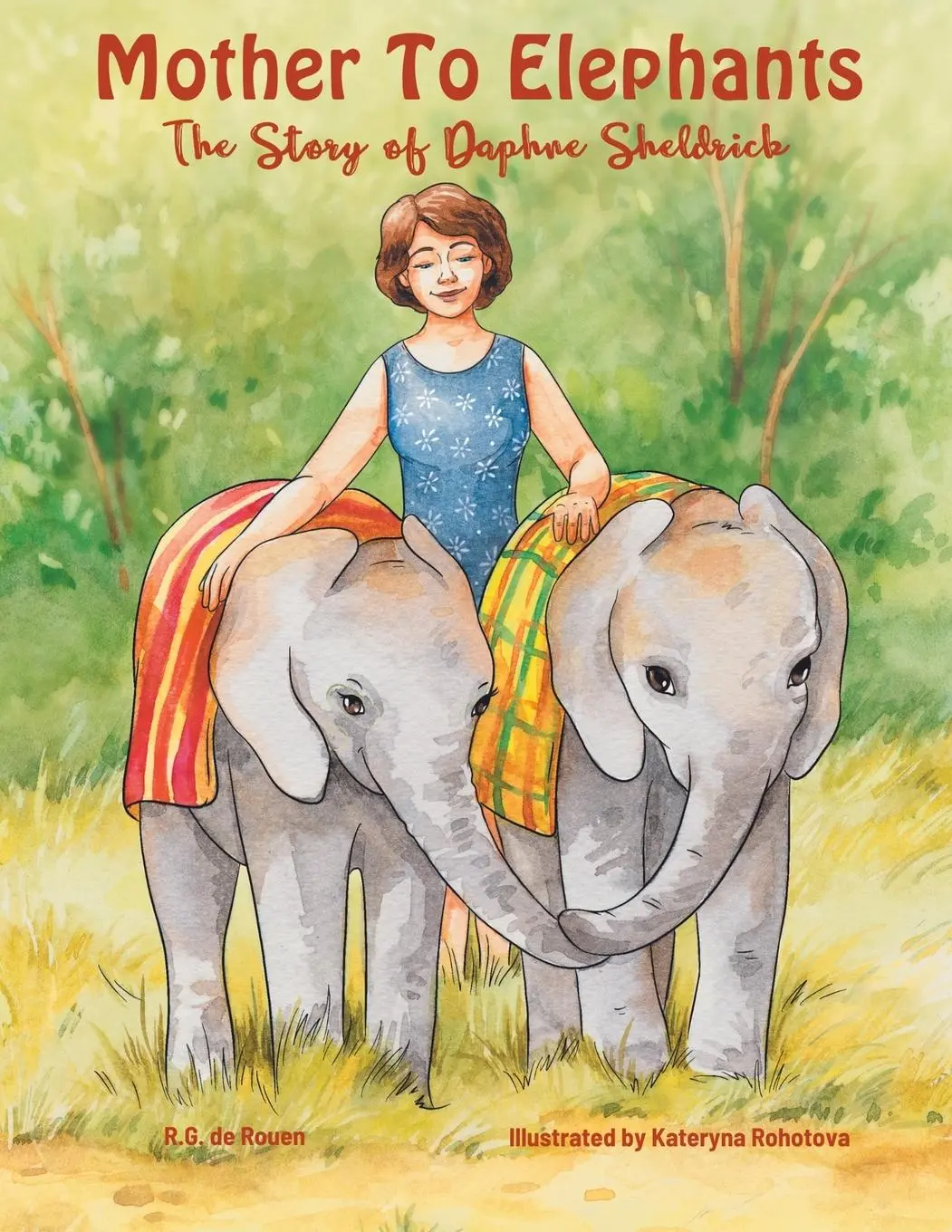 Cover: 9798986585499 | Mother To Elephants | The Story of Daphne Sheldrick | R G de Rouen