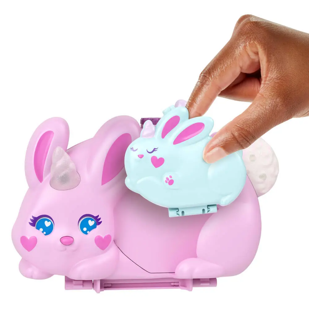 Bild: 194735305599 | Polly Pocket Baby und Häschenmama Schatulle | Fensterkarton | JFT88