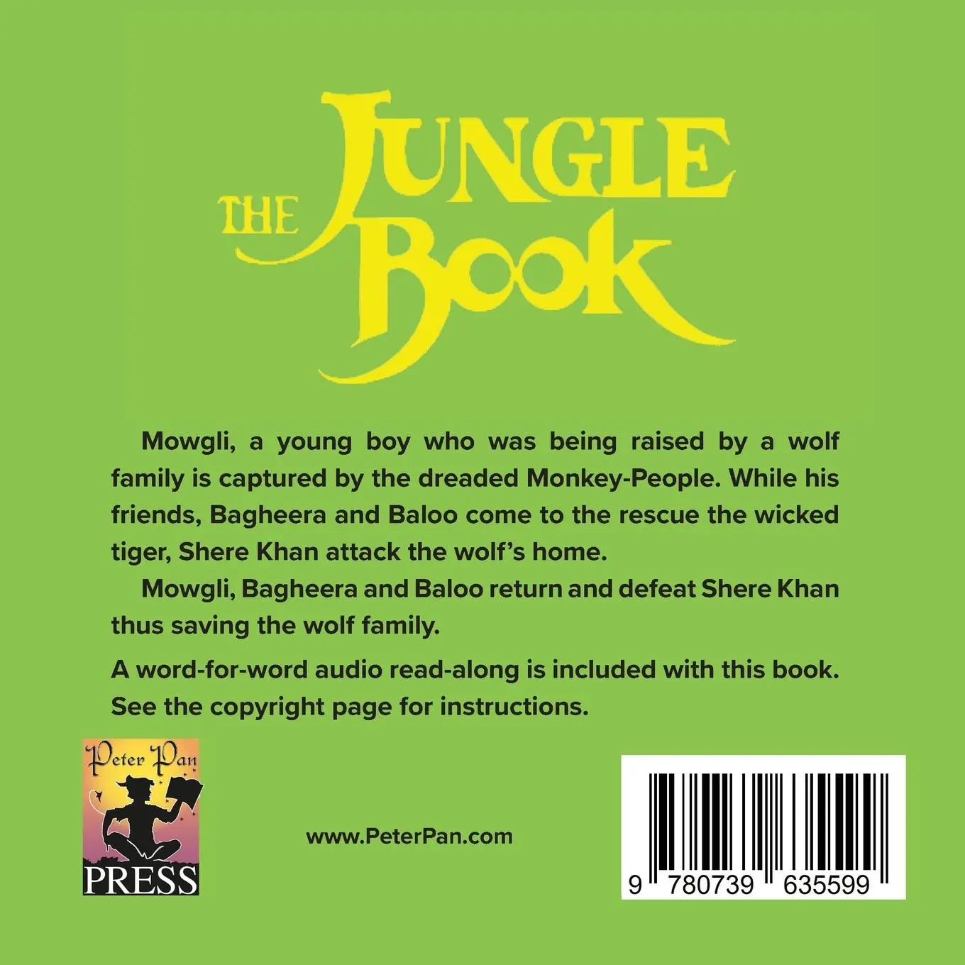 Rückseite: 9780739635599 | The Jungle Book | Rudyard Kipling | Taschenbuch | Englisch | 2025