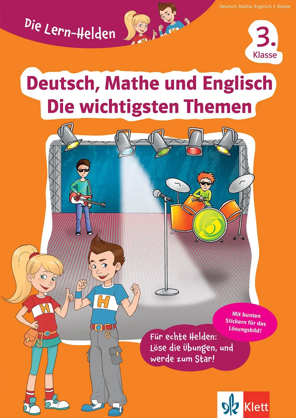 Cover: 9783129495599 | Die Lern-Helden Deutsch, Mathe und Englisch - Die wichtigsten...