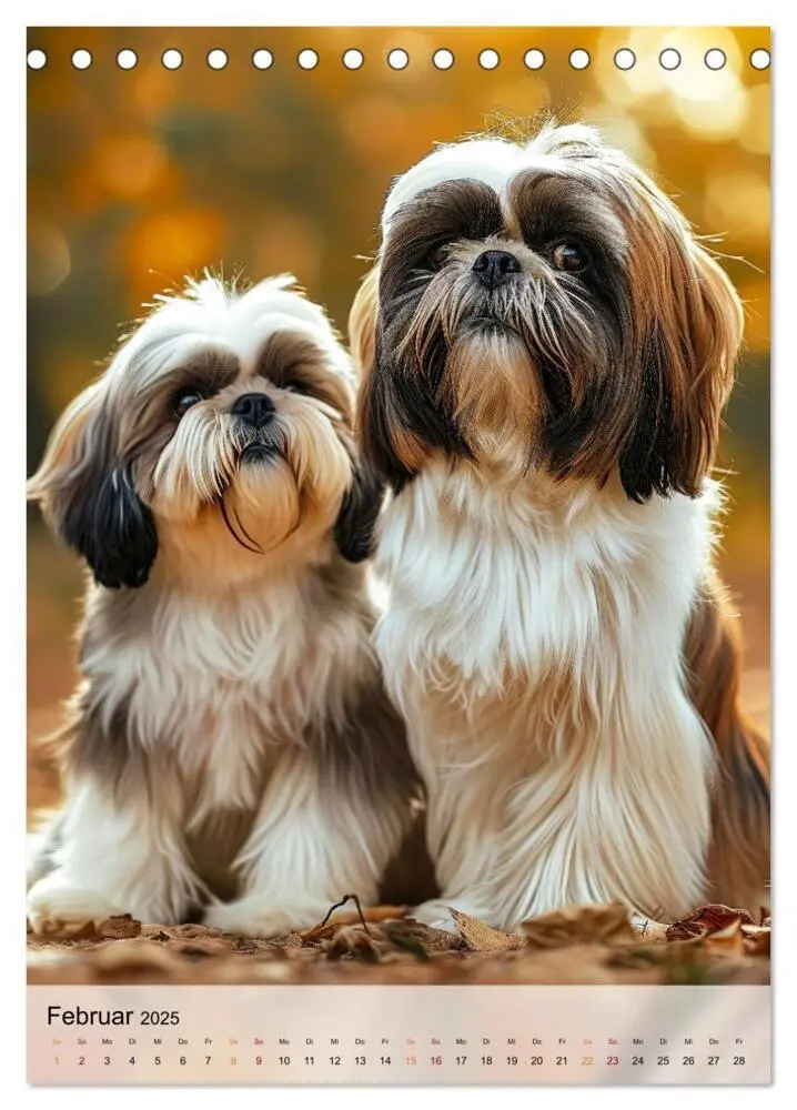 Bild: 9783383765599 | Shih Tzu - immer im Mittelpunkt (Tischkalender 2025 DIN A5 hoch),...