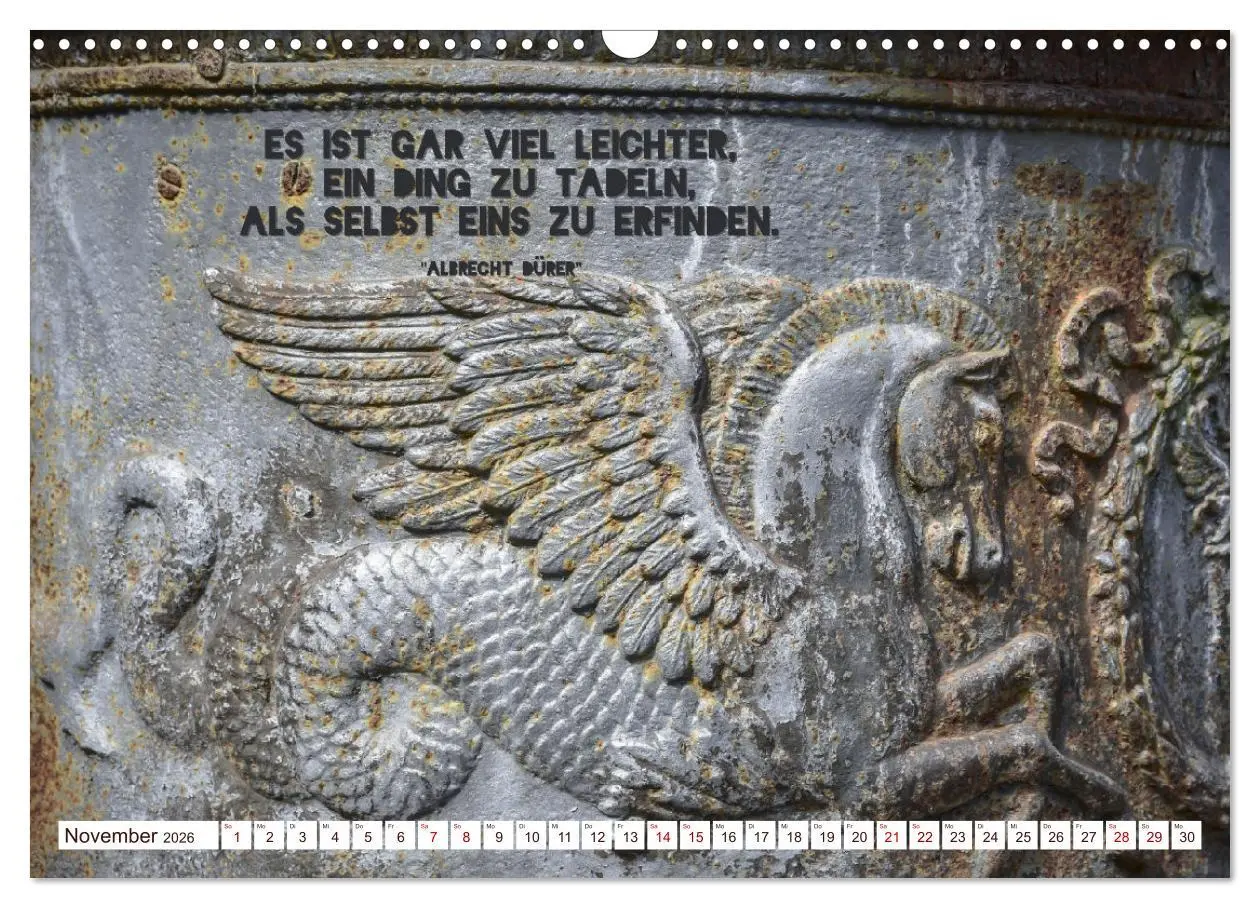 Bild: 9783457565599 | Nürnberg mit Zitaten von Albrecht Dürer (Wandkalender 2026 DIN A3...