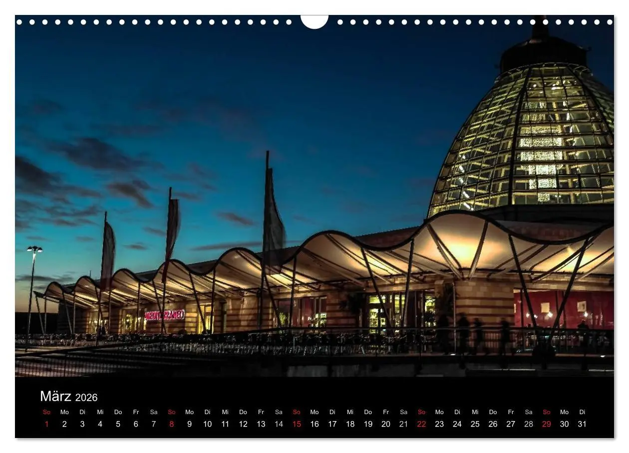 Bild: 9783516105599 | Bremerhaven - Blickpunkte (Wandkalender 2026 DIN A3 quer), CALVENDO...