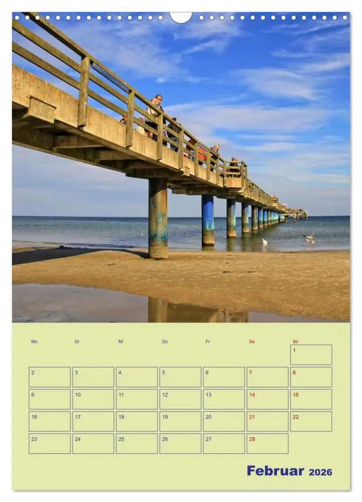 Bild: 9783516345599 | Sehnsuchtsort Ostseebad Boltenhagen (Wandkalender 2026 DIN A3...