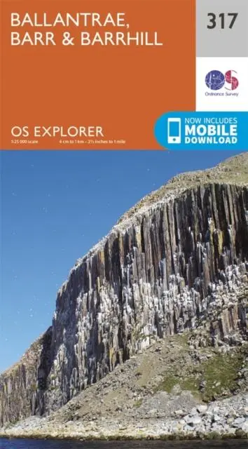Cover: 9780319245699 | Ballantrae, Barr and Barrhill | Ordnance Survey | (Land-)Karte | 2015