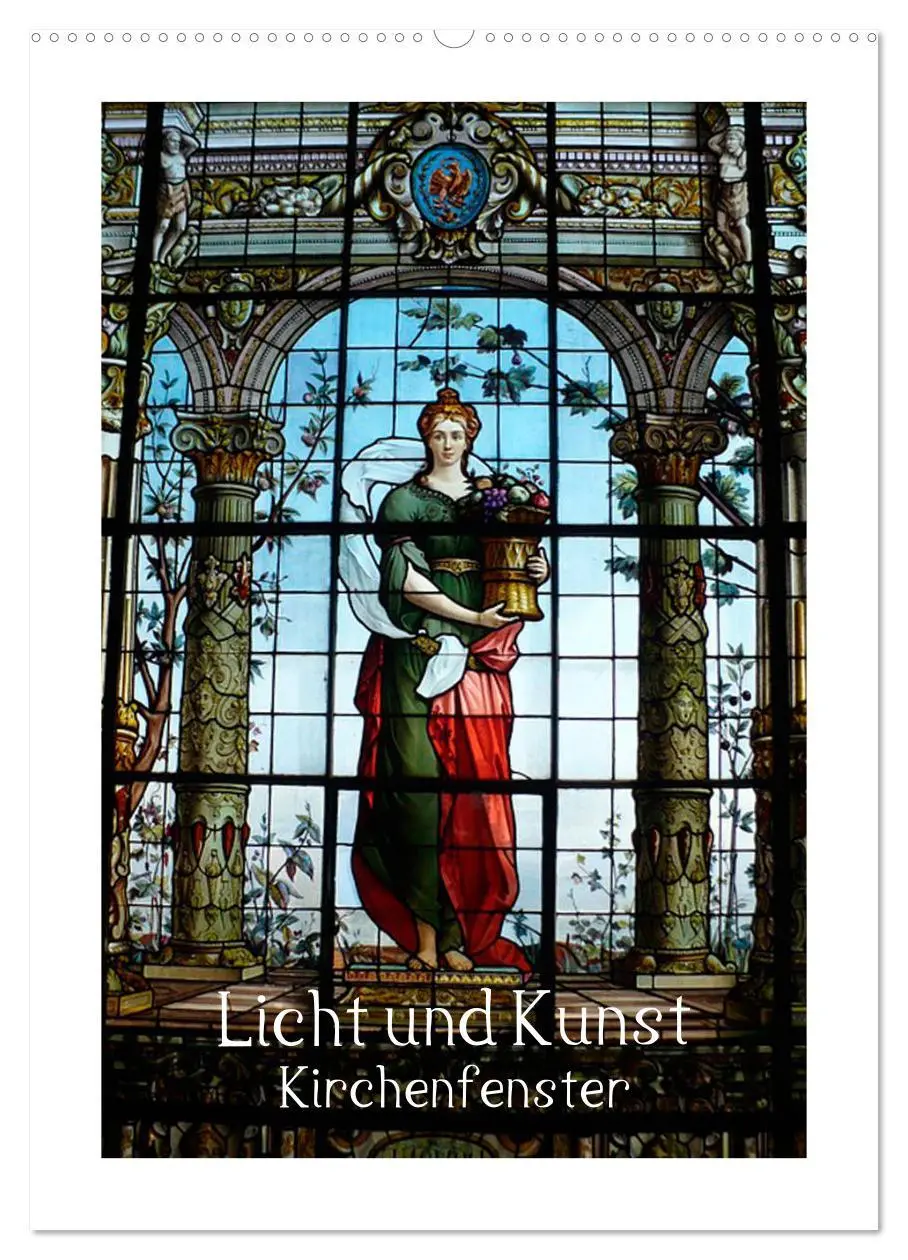 Cover: 9783516405699 | Licht und Kunst (Wandkalender 2026 DIN A2 hoch), CALVENDO...