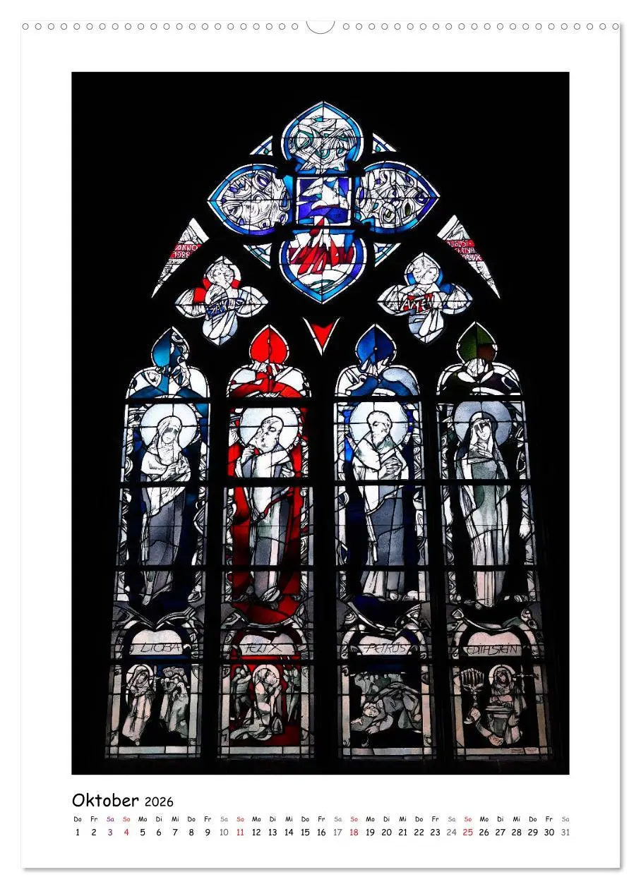 Bild: 9783516405699 | Licht und Kunst (Wandkalender 2026 DIN A2 hoch), CALVENDO...