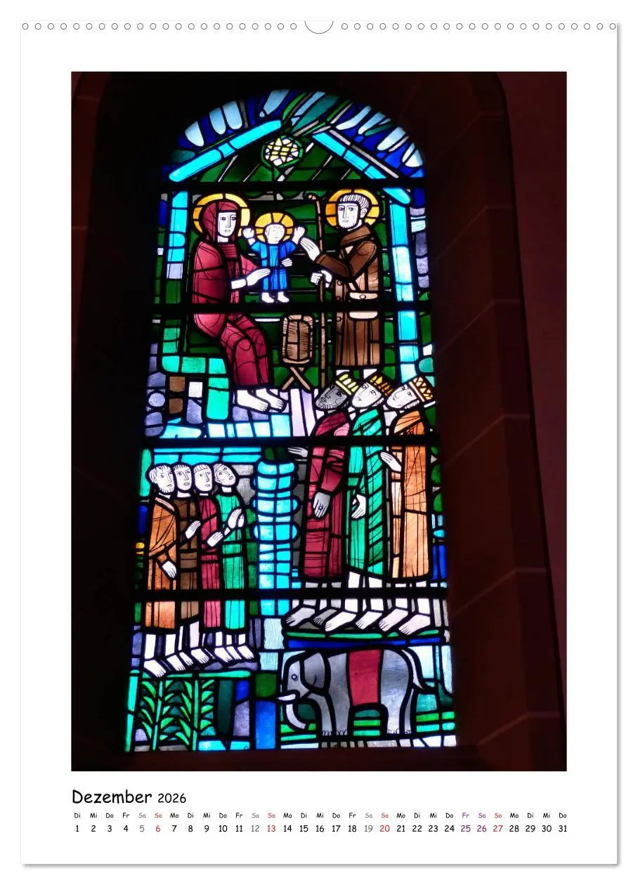 Bild: 9783516405699 | Licht und Kunst (Wandkalender 2026 DIN A2 hoch), CALVENDO...