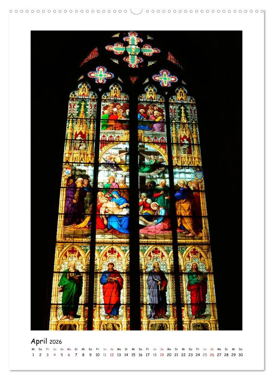 Bild: 9783516405699 | Licht und Kunst (Wandkalender 2026 DIN A2 hoch), CALVENDO...