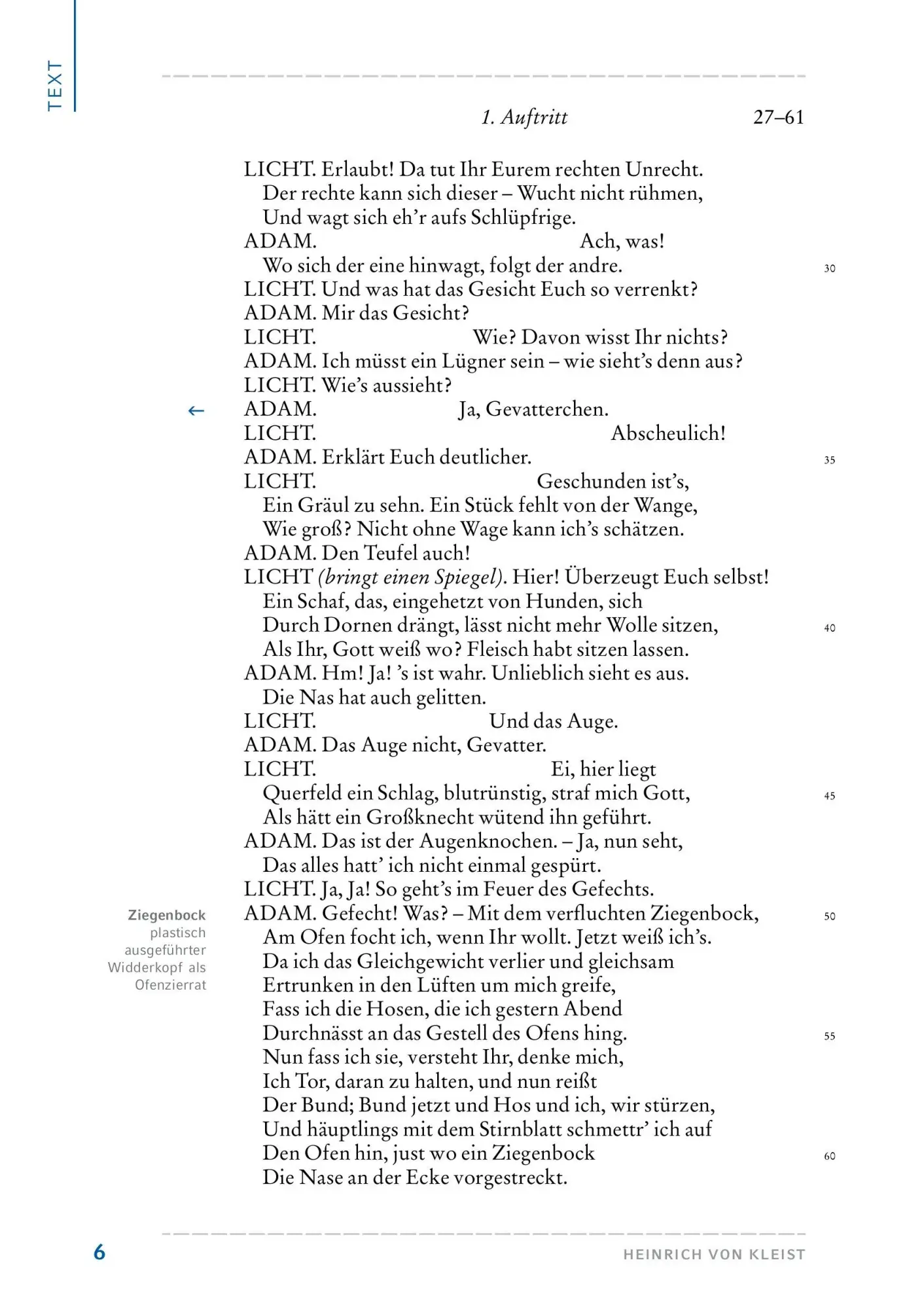 Bild: 9783804425699 | Der zerbrochne Krug (Textausgabe mit Variant) | Heinrich Von Kleist