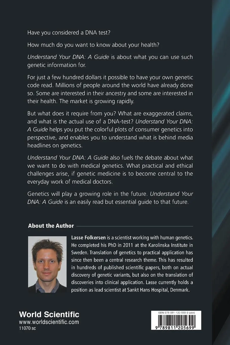 Rückseite: 9789811205699 | UNDERSTAND YOUR DNA | A GUIDE | Lasse Folkersen | Taschenbuch | 2018