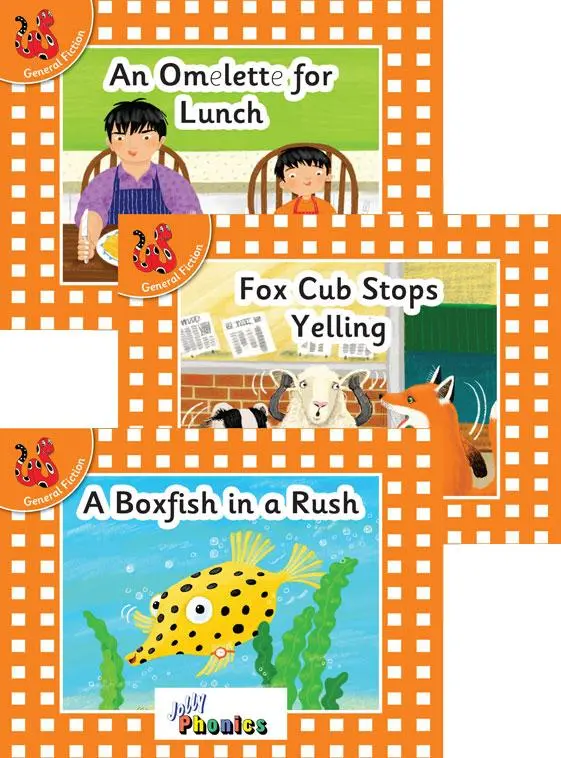Cover: 9781844145799 | Jolly Phonics Orange Level Readers Set 6 | Louise Van-Pottelsberghe