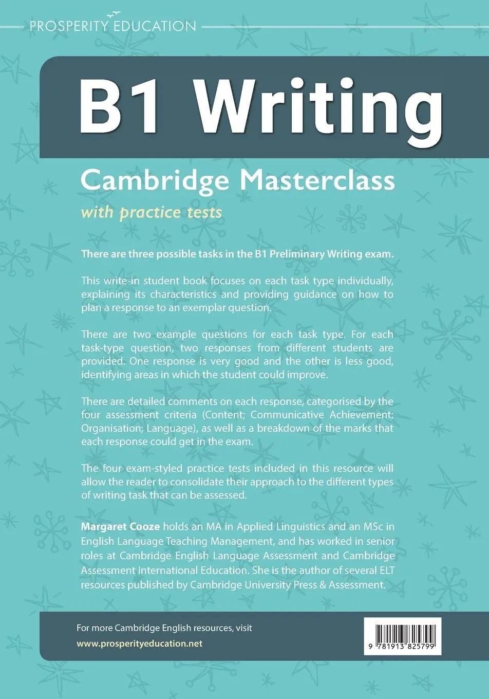 Rückseite: 9781913825799 | B1 Writing Cambridge Masterclass with practice tests | Margaret Cooze