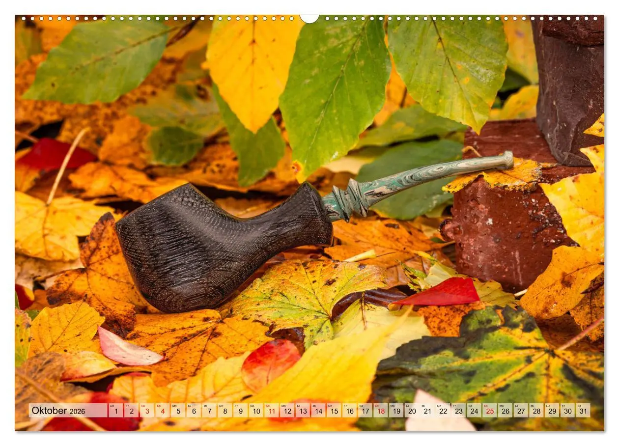 Bild: 9783457475799 | Tabakpfeifenkunst (hochwertiger Premium Wandkalender 2026 DIN A2...