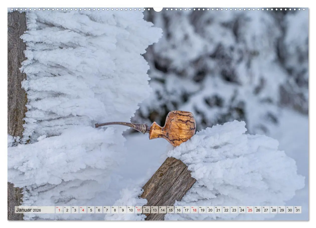 Bild: 9783457475799 | Tabakpfeifenkunst (hochwertiger Premium Wandkalender 2026 DIN A2...