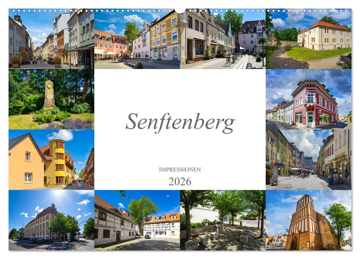 Cover: 9783457615799 | Senftenberg Impressionen (Wandkalender 2026 DIN A2 quer), CALVENDO...