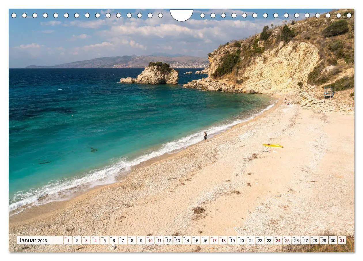 Bild: 9783457925799 | Albanien - Der Süden (Wandkalender 2026 DIN A4 quer), CALVENDO...