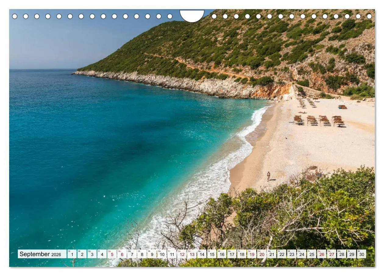 Bild: 9783457925799 | Albanien - Der Süden (Wandkalender 2026 DIN A4 quer), CALVENDO...