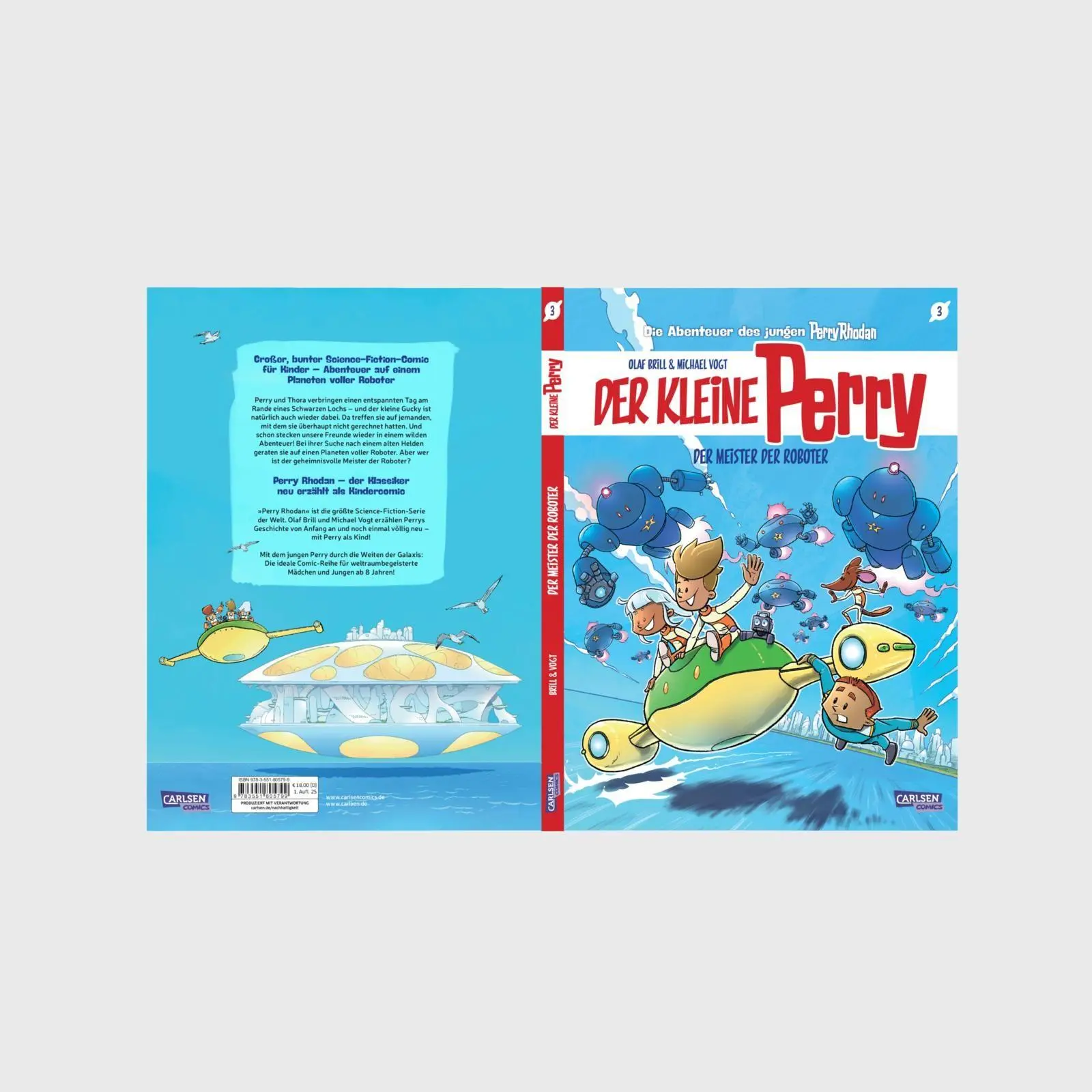 Bild: 9783551805799 | Der kleine Perry 3: Der Meister der Roboter | Olaf Brill | Buch | 2025