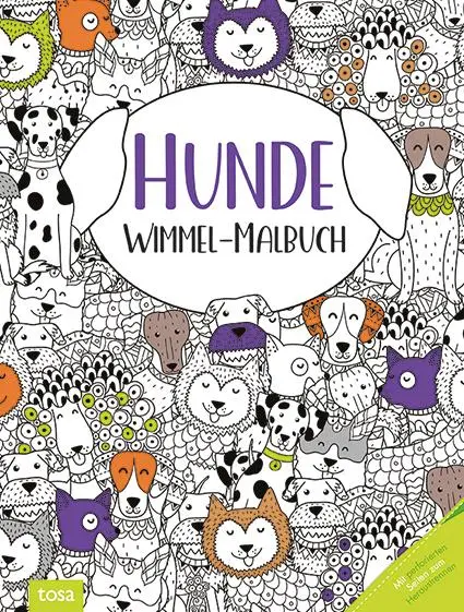 Cover: 9783863135799 | Hunde - Wimmel-Malbuch | Taschenbuch | 64 S. | Deutsch | 2024