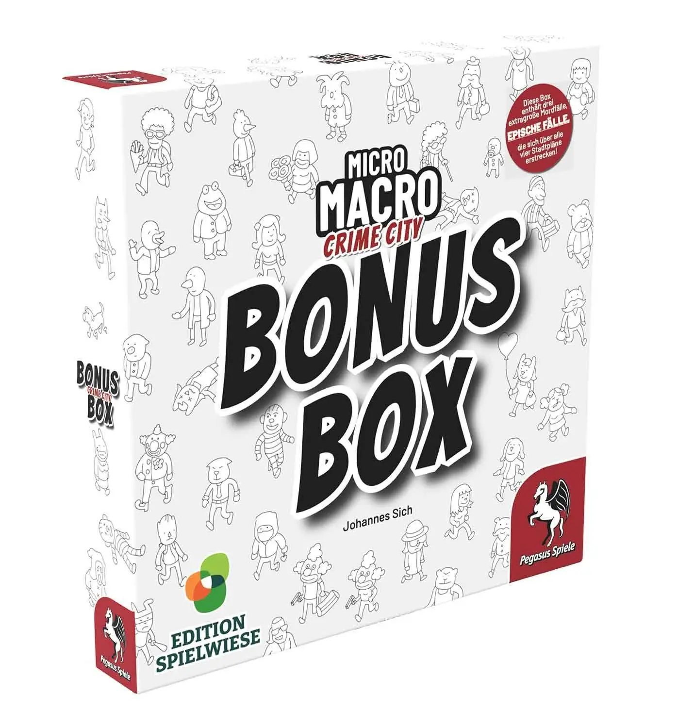 Cover: 4250231735899 | MicroMacro: Crime City - Bonus Box (Edition Spielwiese) | Sich | Spiel