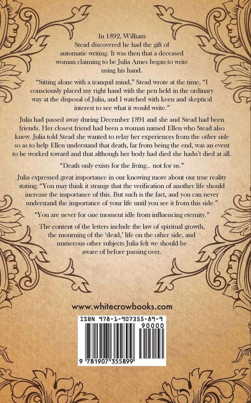 Rückseite: 9781907355899 | After Death | Letters from Julia | William T. Stead | Taschenbuch
