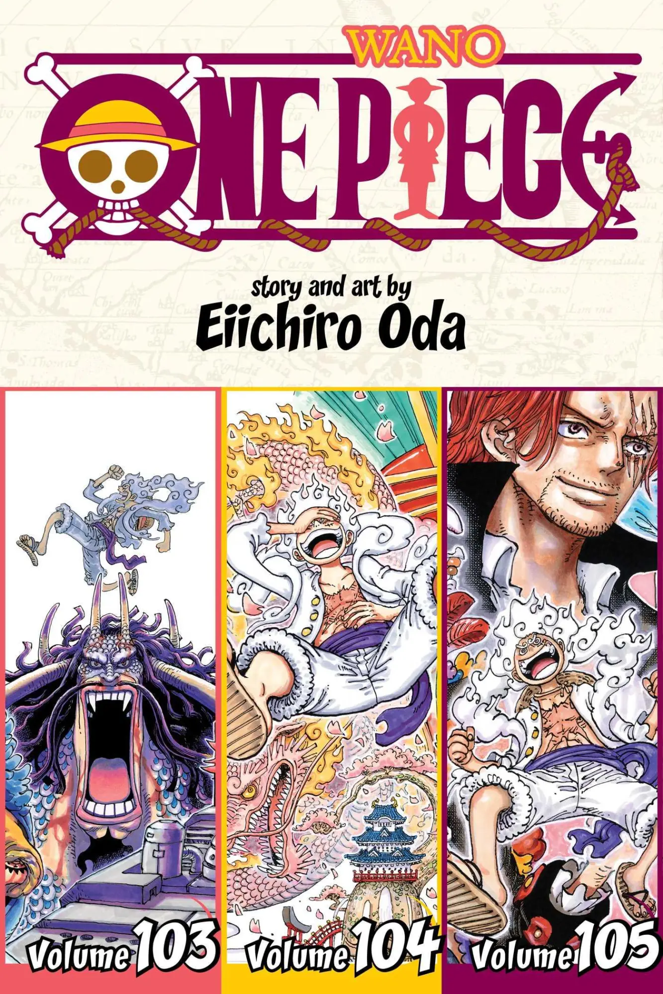 Cover: 9781974755899 | One Piece (Omnibus Edition), Vol. 35 | Includes Vols. 103, 104 &amp; 105