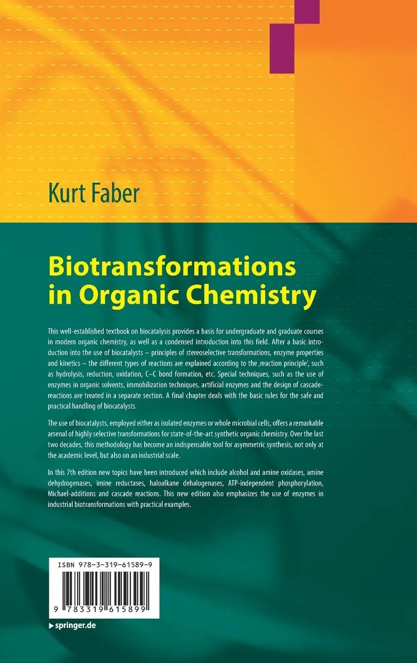 Rückseite: 9783319615899 | Biotransformations in Organic Chemistry | A Textbook | Kurt Faber | xi