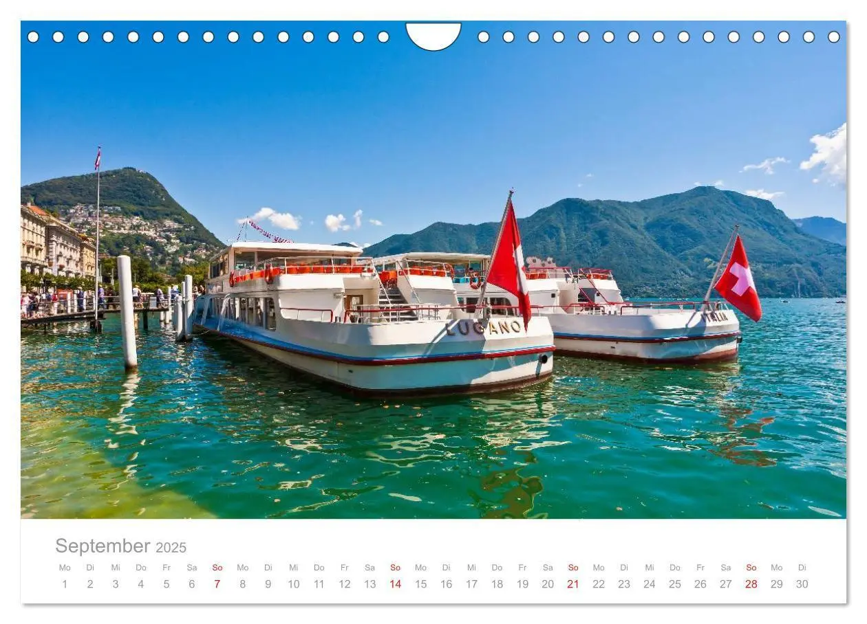 Bild: 9783435685899 | TESSIN Werner Dieterich (Wandkalender 2025 DIN A4 quer), CALVENDO...