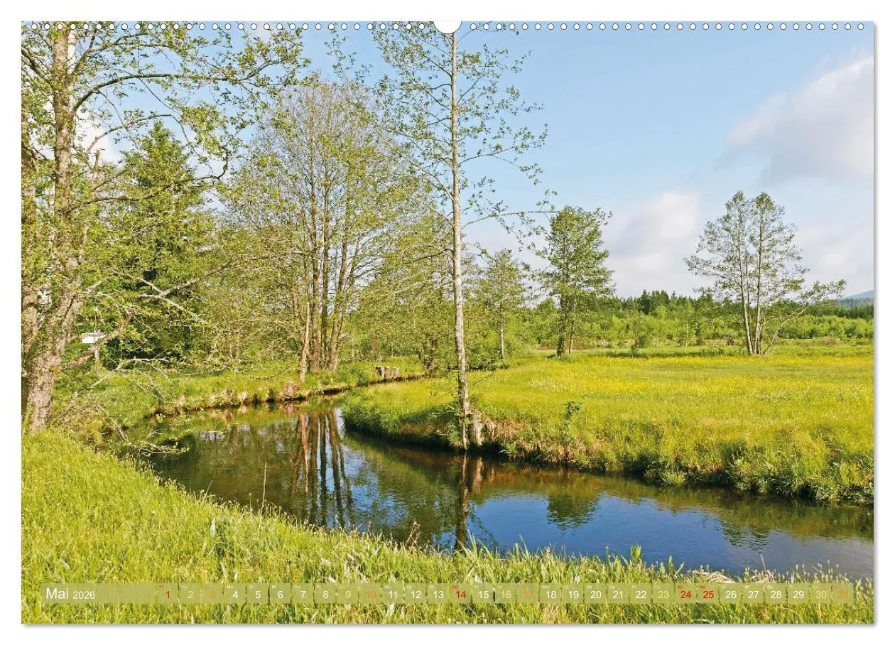 Bild: 9783457465899 | Arber, Rachel und Lusen: Der Hintere Bayerische Wald (Wandkalender...