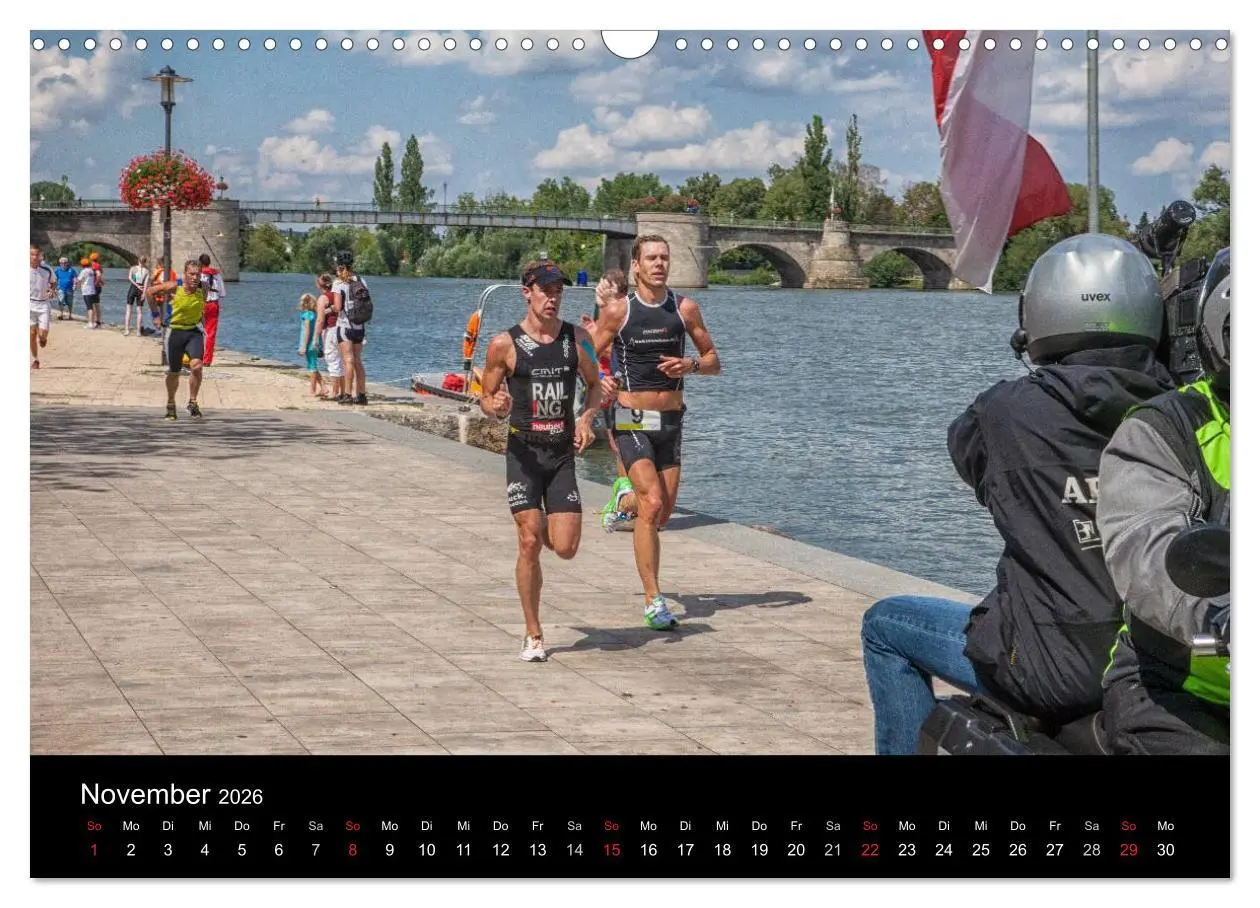 Bild: 9783516175899 | Fascination Triathlon (Wandkalender 2026 DIN A3 quer), CALVENDO...