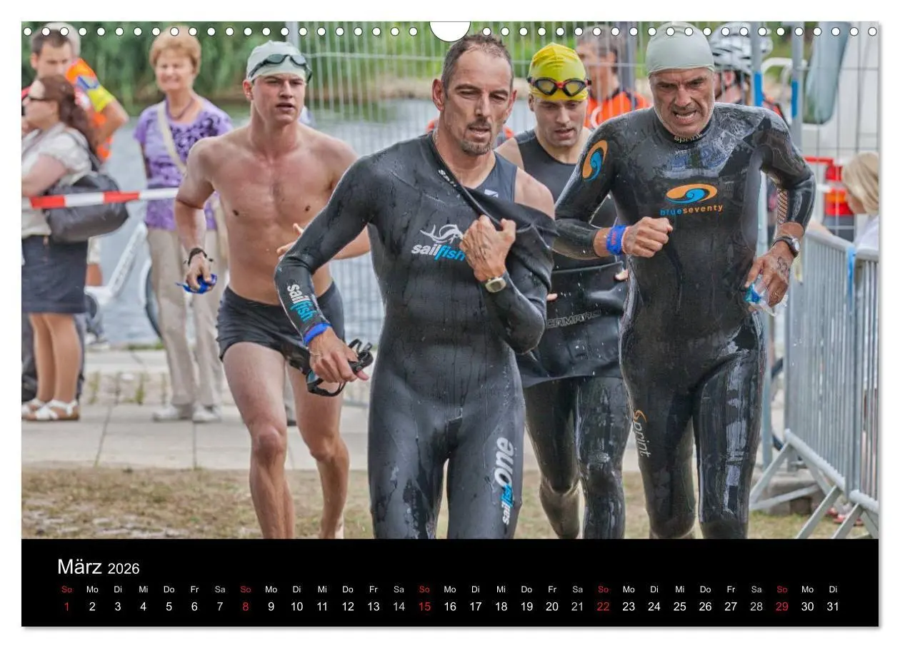 Bild: 9783516175899 | Fascination Triathlon (Wandkalender 2026 DIN A3 quer), CALVENDO...