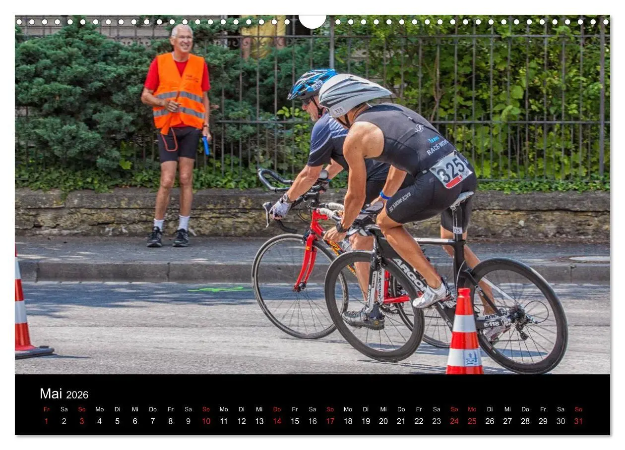 Bild: 9783516175899 | Fascination Triathlon (Wandkalender 2026 DIN A3 quer), CALVENDO...
