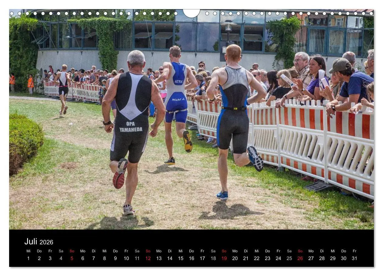 Bild: 9783516175899 | Fascination Triathlon (Wandkalender 2026 DIN A3 quer), CALVENDO...