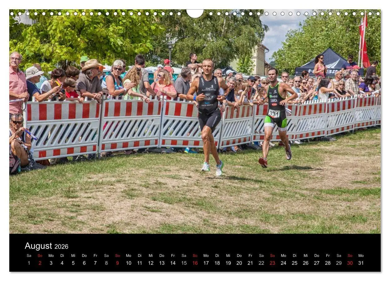 Bild: 9783516175899 | Fascination Triathlon (Wandkalender 2026 DIN A3 quer), CALVENDO...