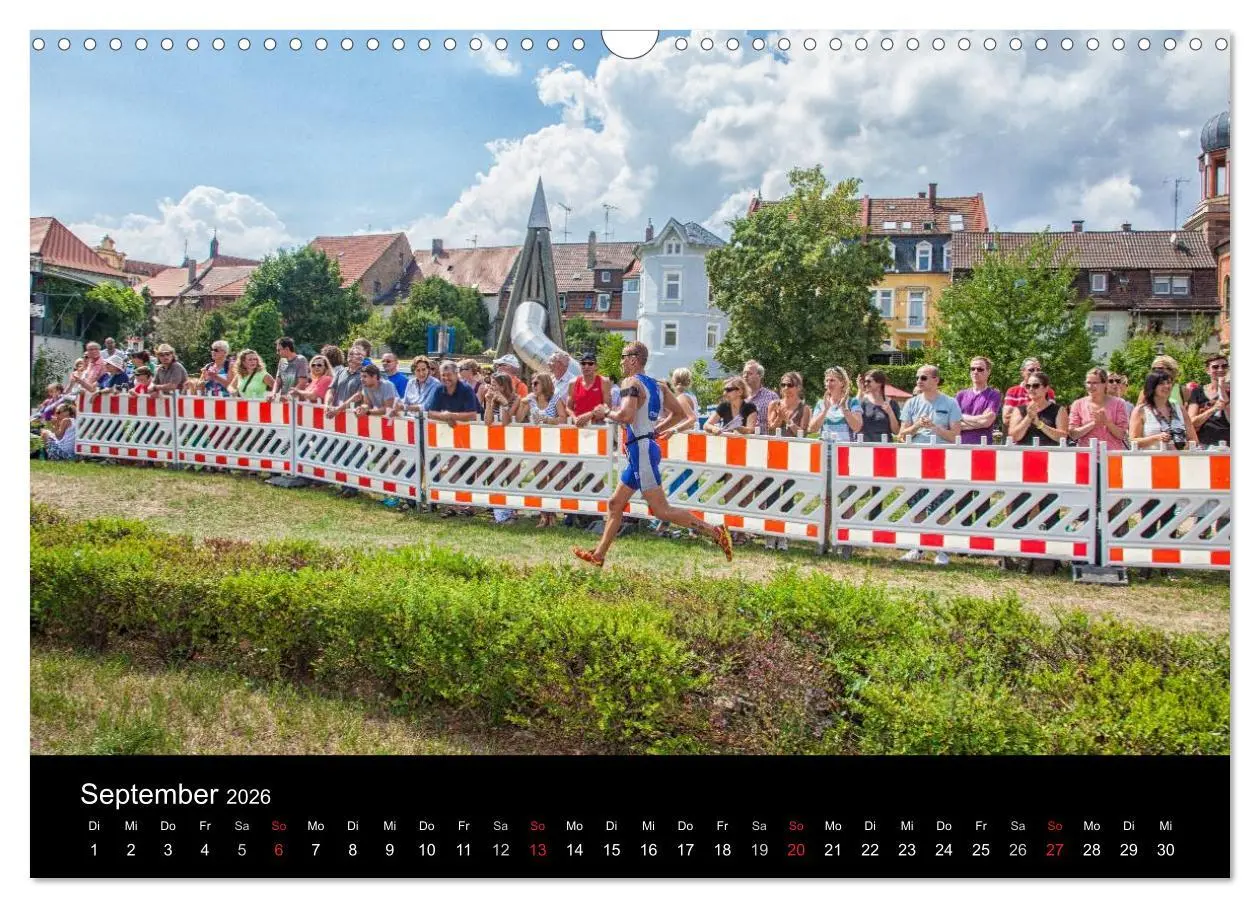 Bild: 9783516175899 | Fascination Triathlon (Wandkalender 2026 DIN A3 quer), CALVENDO...