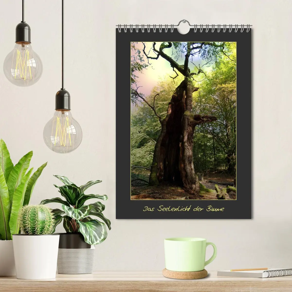 Bild: 9783516485899 | Das Seelenlicht der Bäume (Wandkalender 2026 DIN A4 hoch), CALVENDO...