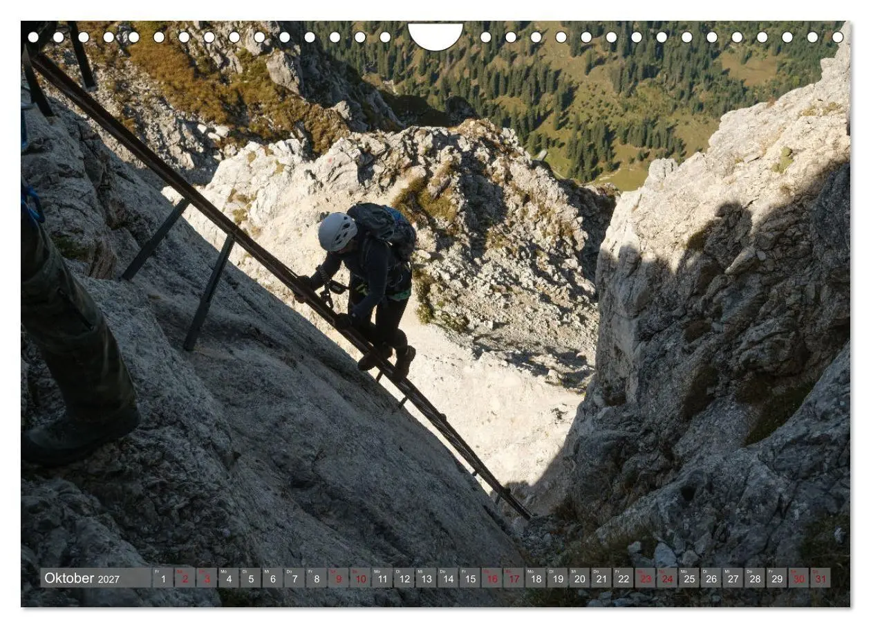 Bild: 9783569405899 | Via Ferratas - Klettersteige (Wandkalender 2027 DIN A4 quer),...