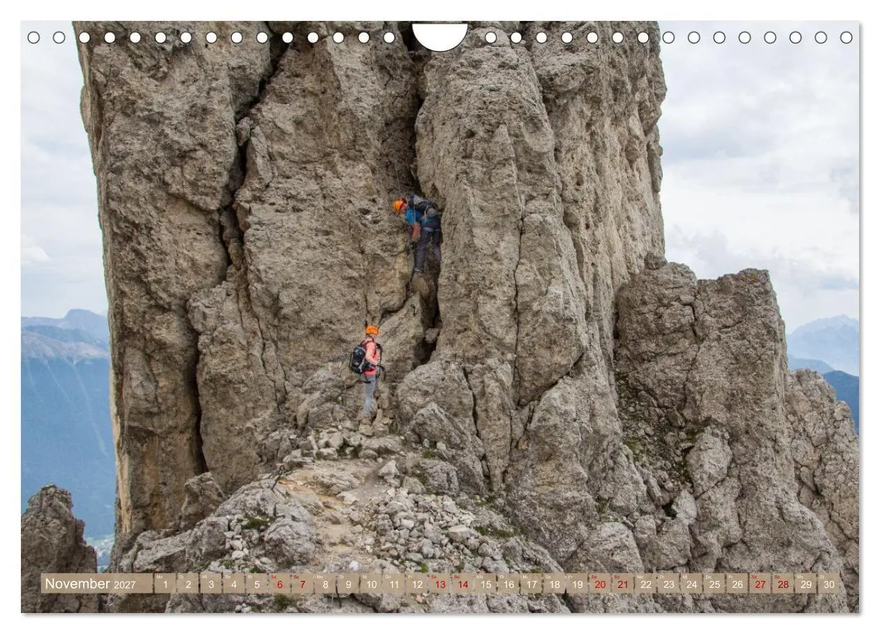 Bild: 9783569405899 | Via Ferratas - Klettersteige (Wandkalender 2027 DIN A4 quer),...