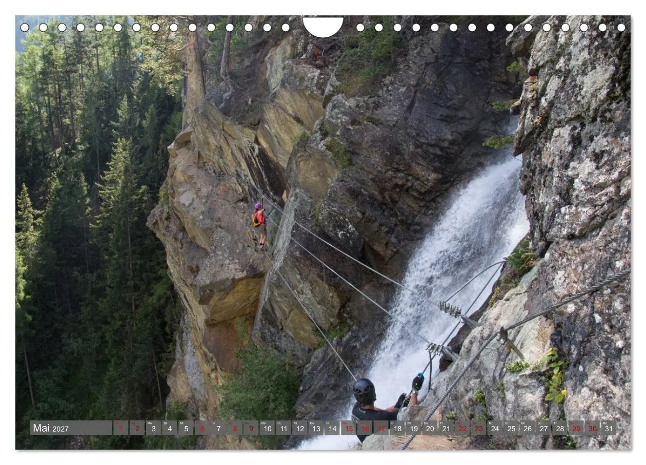 Bild: 9783569405899 | Via Ferratas - Klettersteige (Wandkalender 2027 DIN A4 quer),...