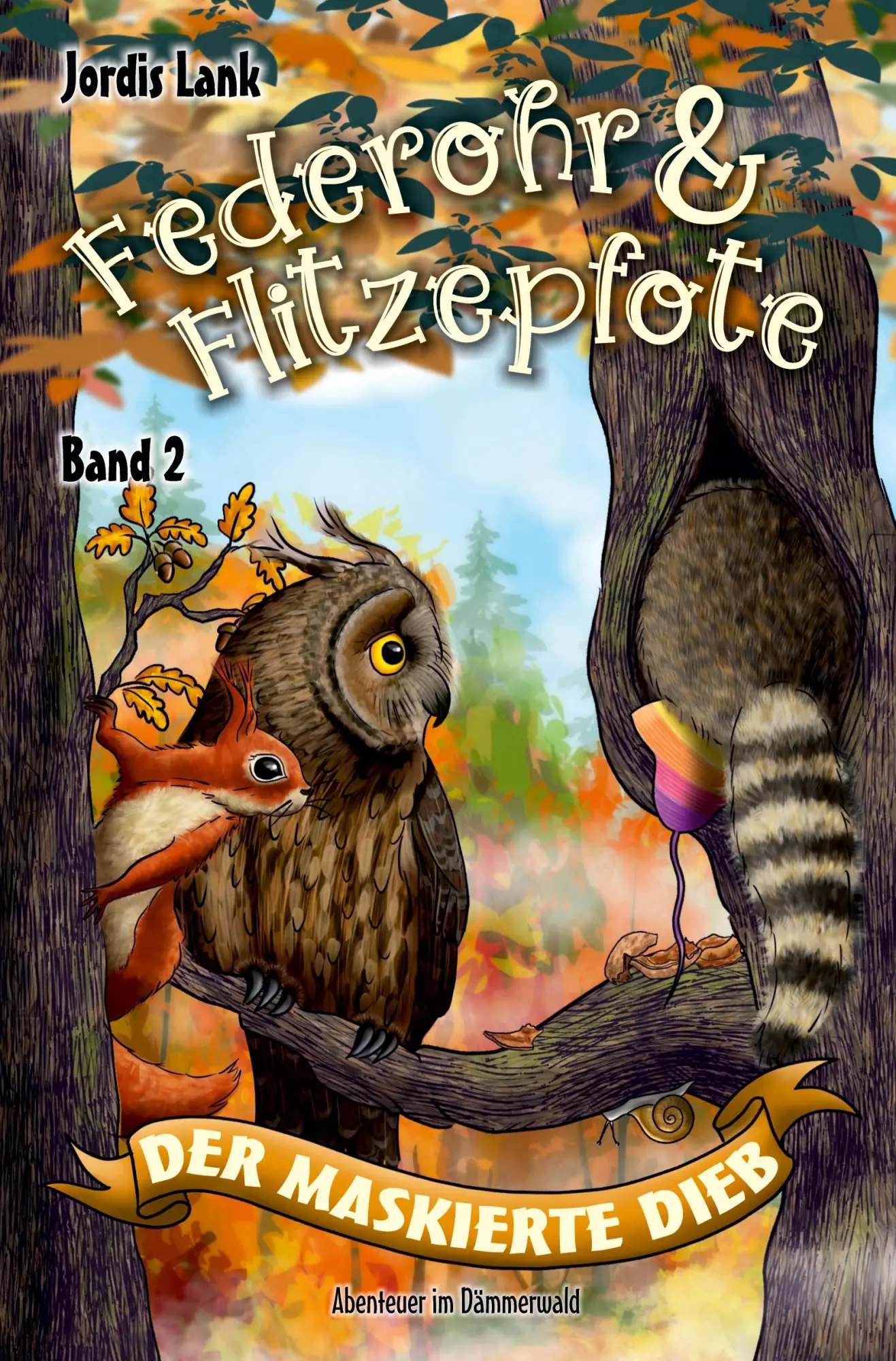 Cover: 9783759275899 | Federohr und Flitzepfote - Der maskierte Dieb | Jordis Lank | Buch
