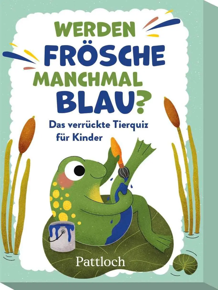 Cover: 4260308345999 | Werden Frösche manchmal blau? | Anika Gehrmann | Spiel | Schachtel