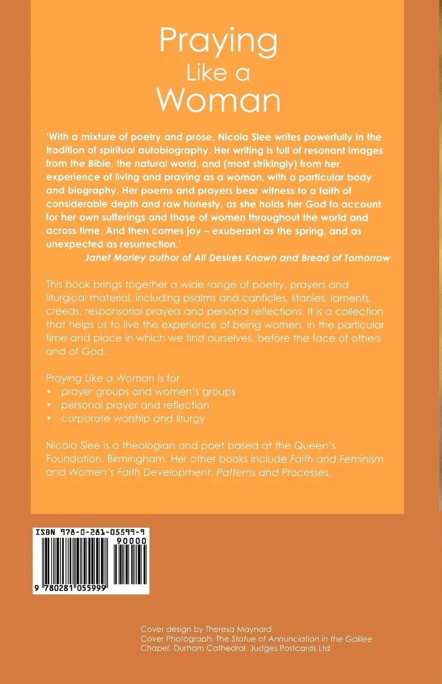 Rückseite: 9780281055999 | Praying Like a Woman | Nicola Slee | Taschenbuch | Englisch | 2004