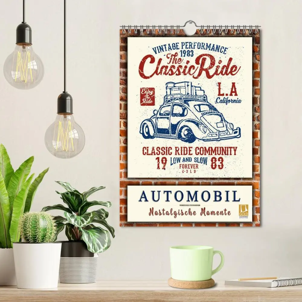 Bild: 9783435985999 | Automobil - nostalgische Momente (Wandkalender 2025 DIN A4 hoch),...