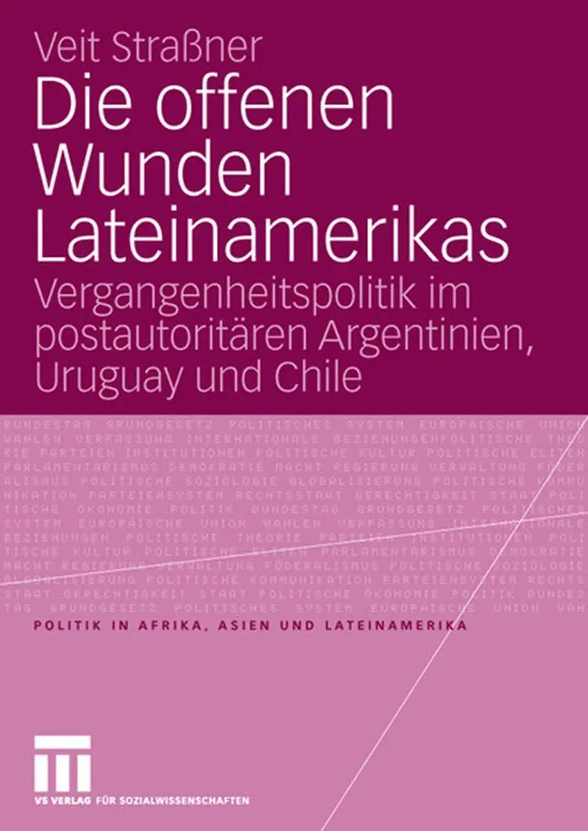 Cover: 9783531155999 | Die offenen Wunden Lateinamerikas | Veit Strassner | Taschenbuch | iv