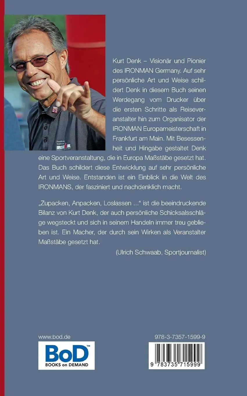 Rückseite: 9783735715999 | Zupacken, Anpacken, Loslassen ... | Kurt Denk (u. a.) | Taschenbuch