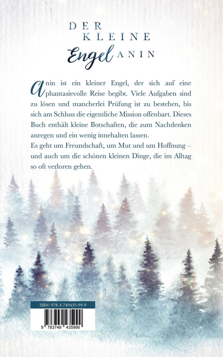 Rückseite: 9783749435999 | Der kleine Engel Anin | Herr Mann | Taschenbuch | Paperback | 136 S.