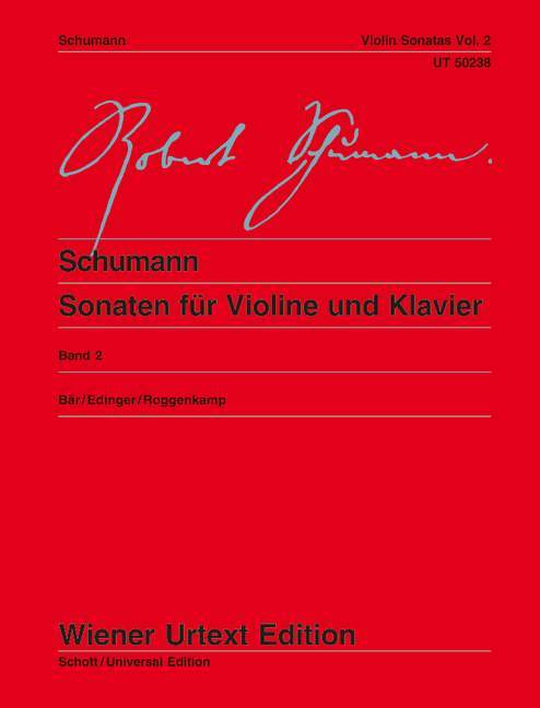 Cover: 9783850555999 | Sonaten für Violine und Klavier | Robert Schumann | Buch | 152 S.