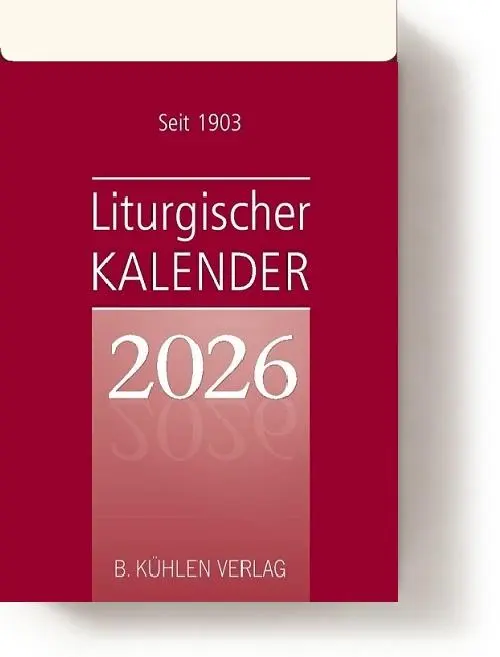 Cover: 9783874485999 | Liturgischer Kalender 2026 | Tagesabreißkalender Block | Klaus Hurtz