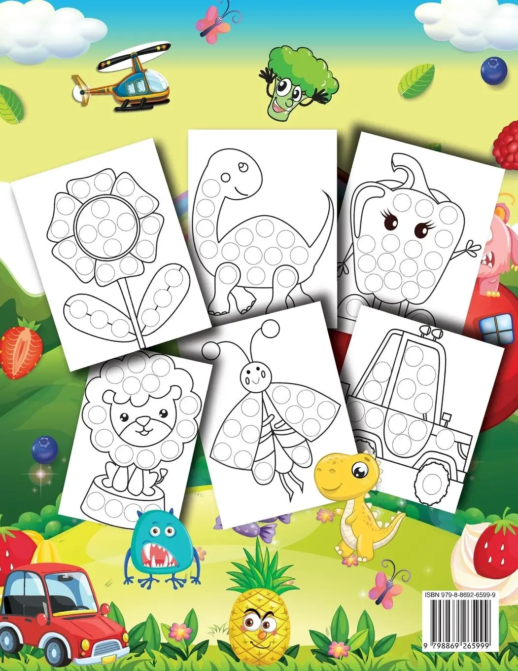 Rückseite: 9798869265999 | Dot Markers Activity Book | Wutigerr | Taschenbuch | Englisch | 2024